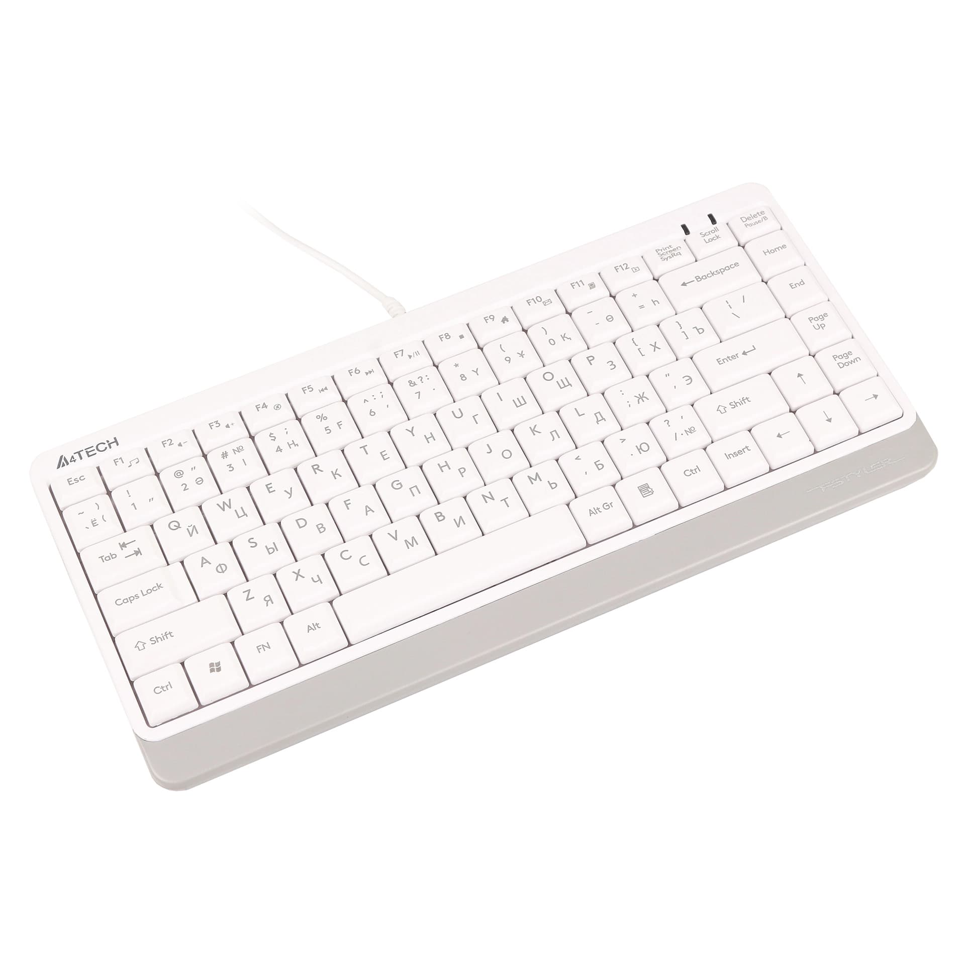 Клавиатура A4Tech Fstyler FK11, White, USB