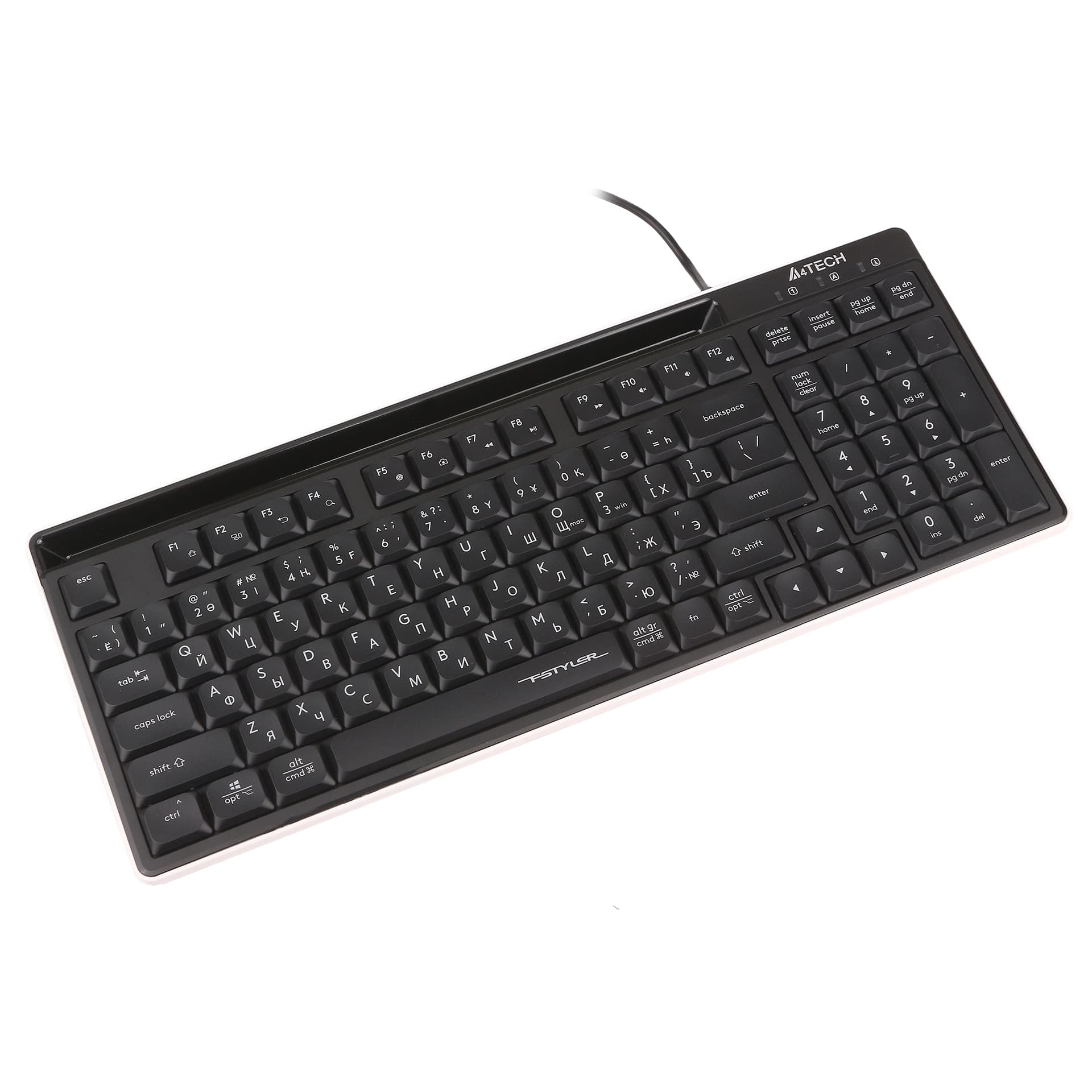 Клавиатура A4Tech Fstyler FX70, Black, USB