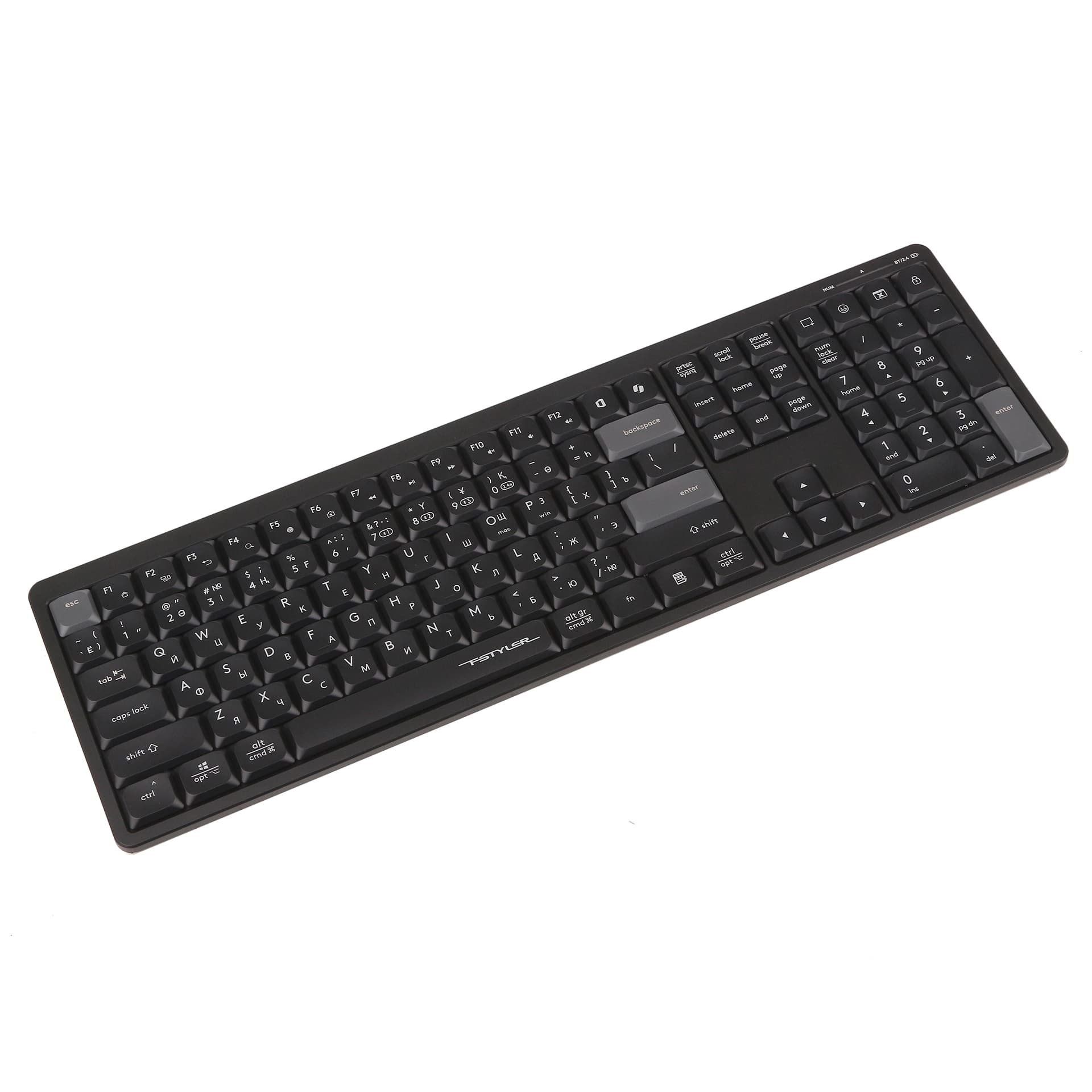 Клавиатура A4Tech Fstyler FBX55C, Black, USB