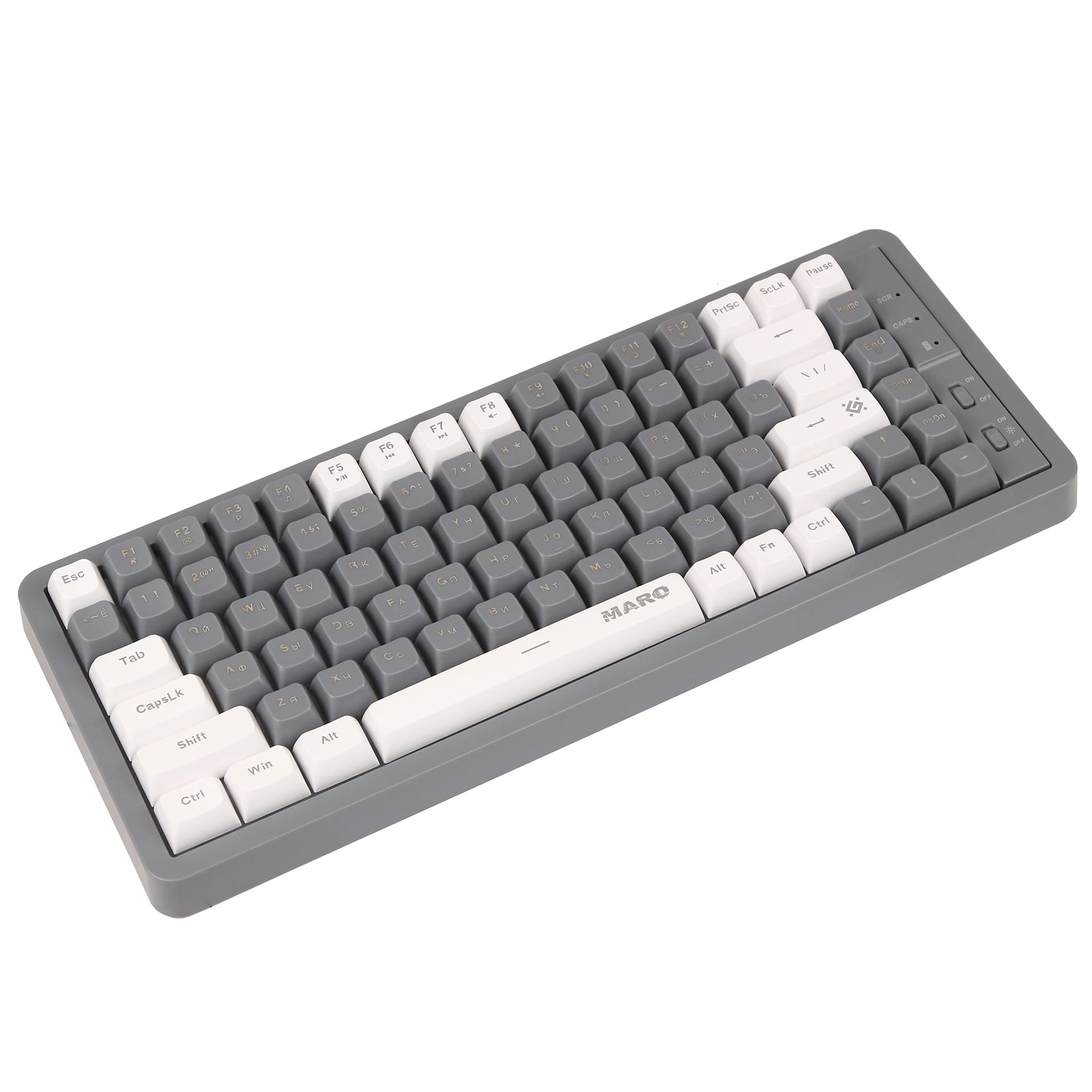 Клавиатура Defender Maro GK-325, Grey-White, USB