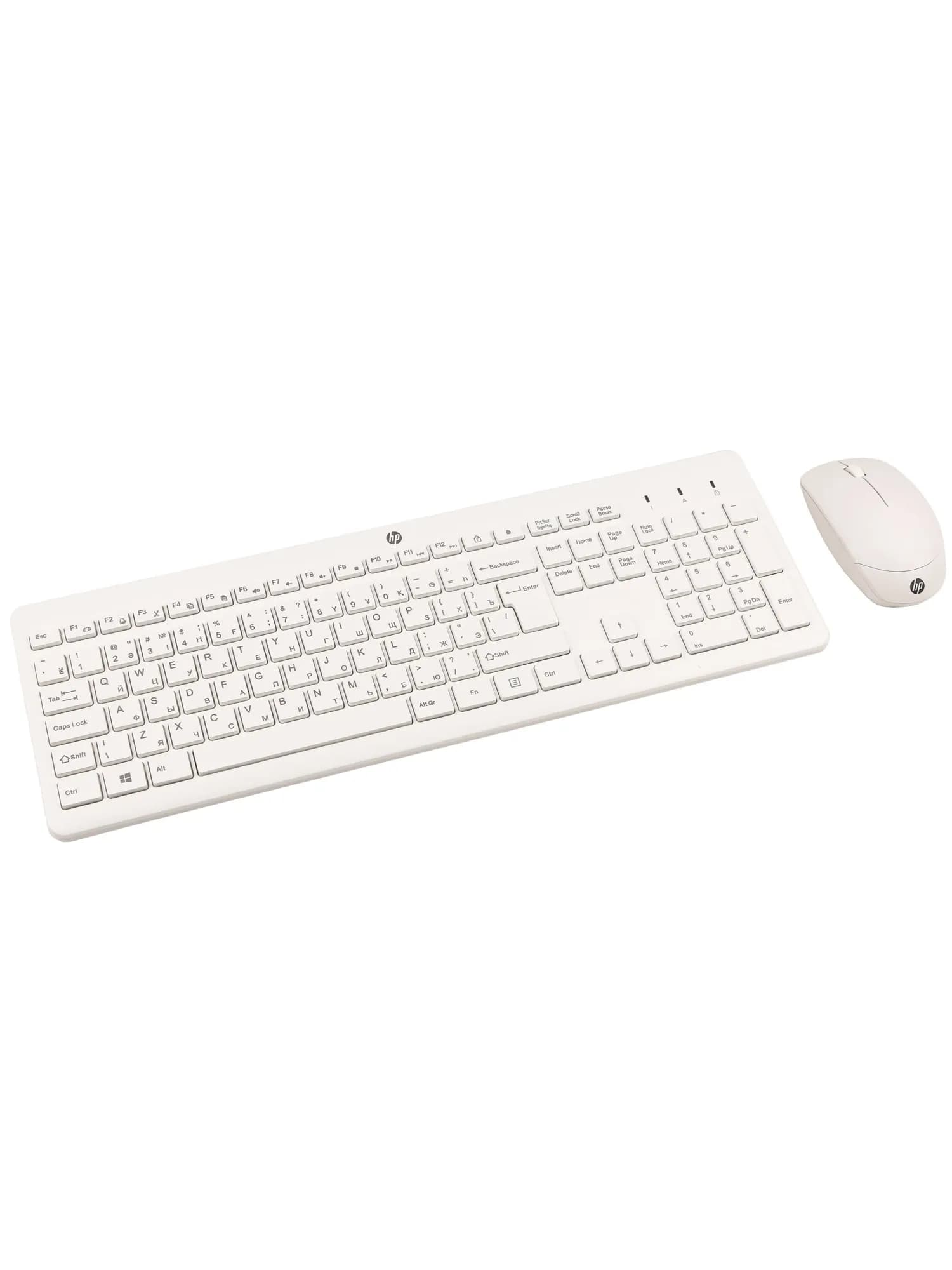 Клавиатура HP 230, White, USB + мышь (3L1F0AA#B15 KZHT)