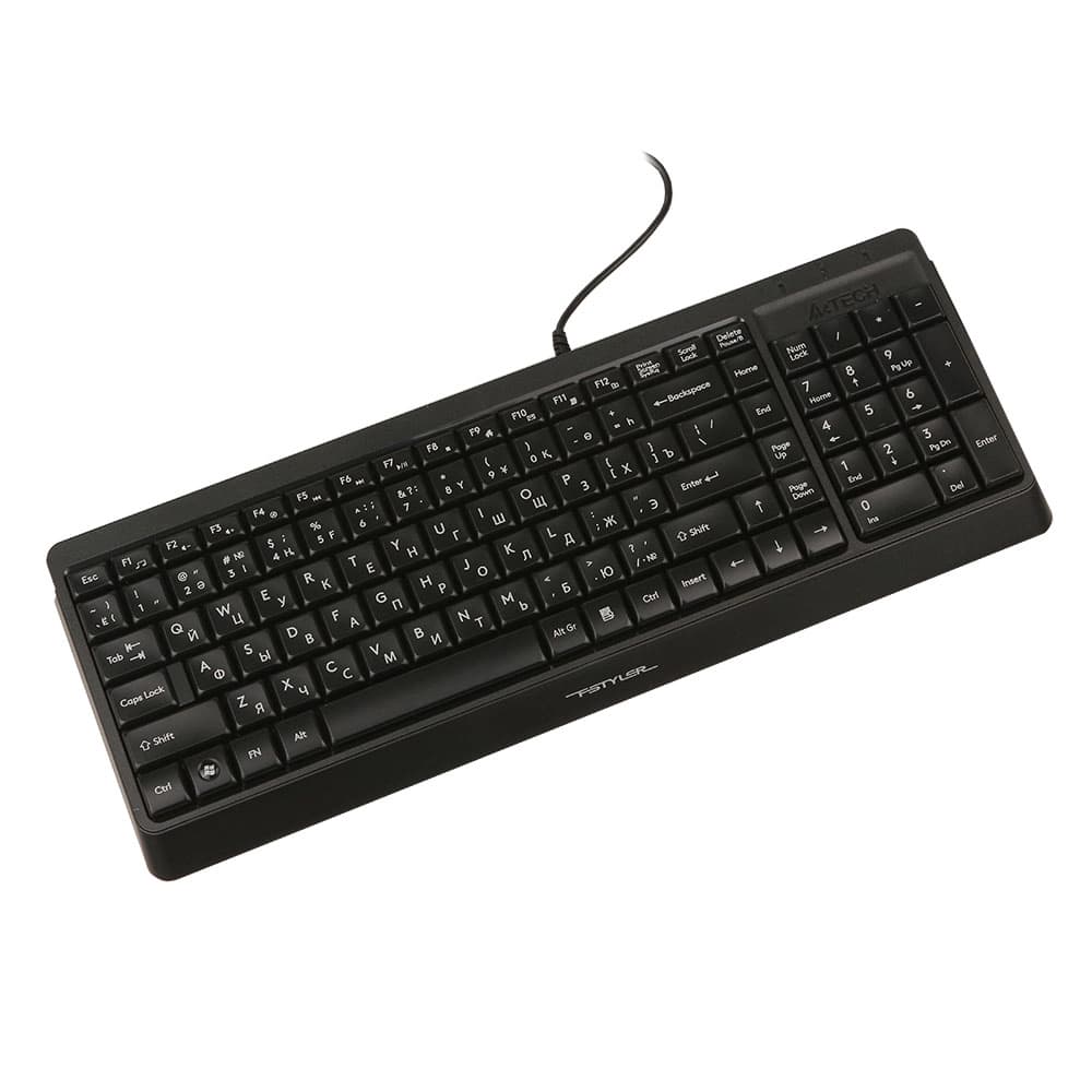 Клавиатура A4Tech Fstyler FK15, Black, USB