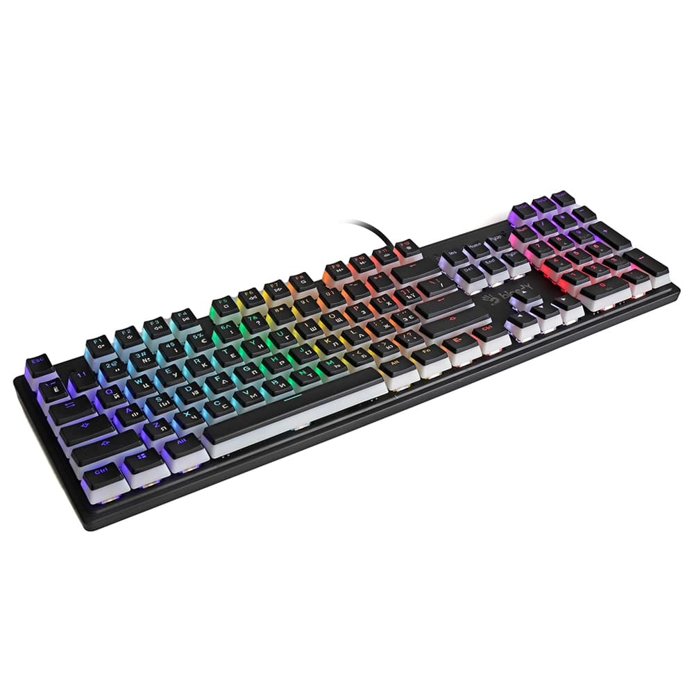 Клавиатура A4Tech Bloody S510R, Pudding Black, USB