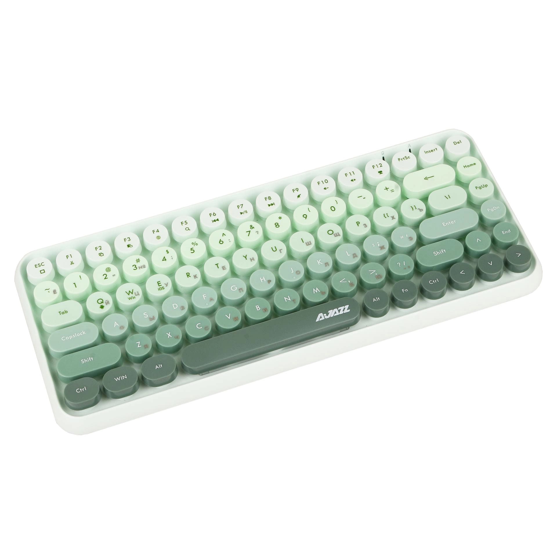 Клавиатура Ajazz 308i Cat Gradient Green