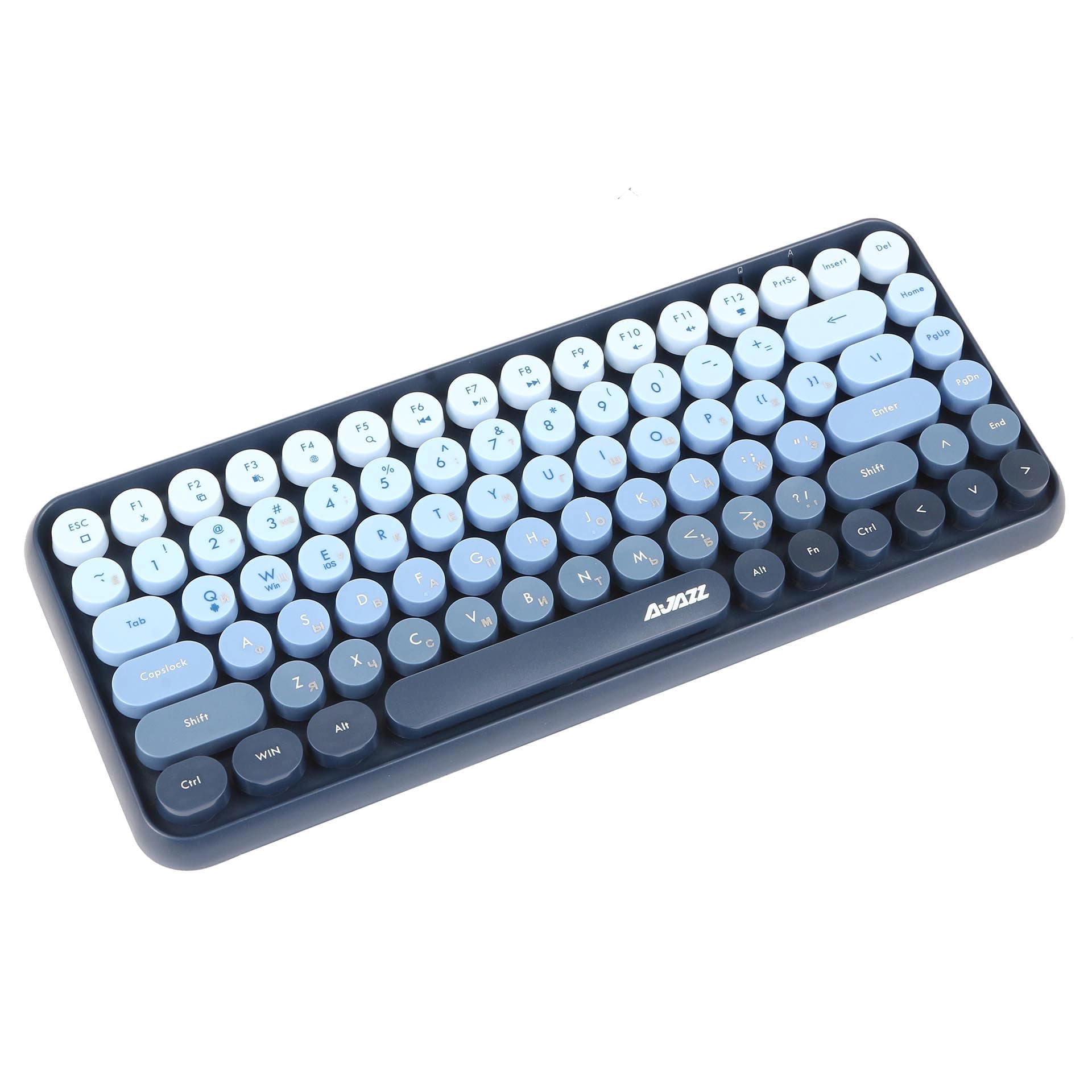 Клавиатура Ajazz 308i Cat Gradient Blue