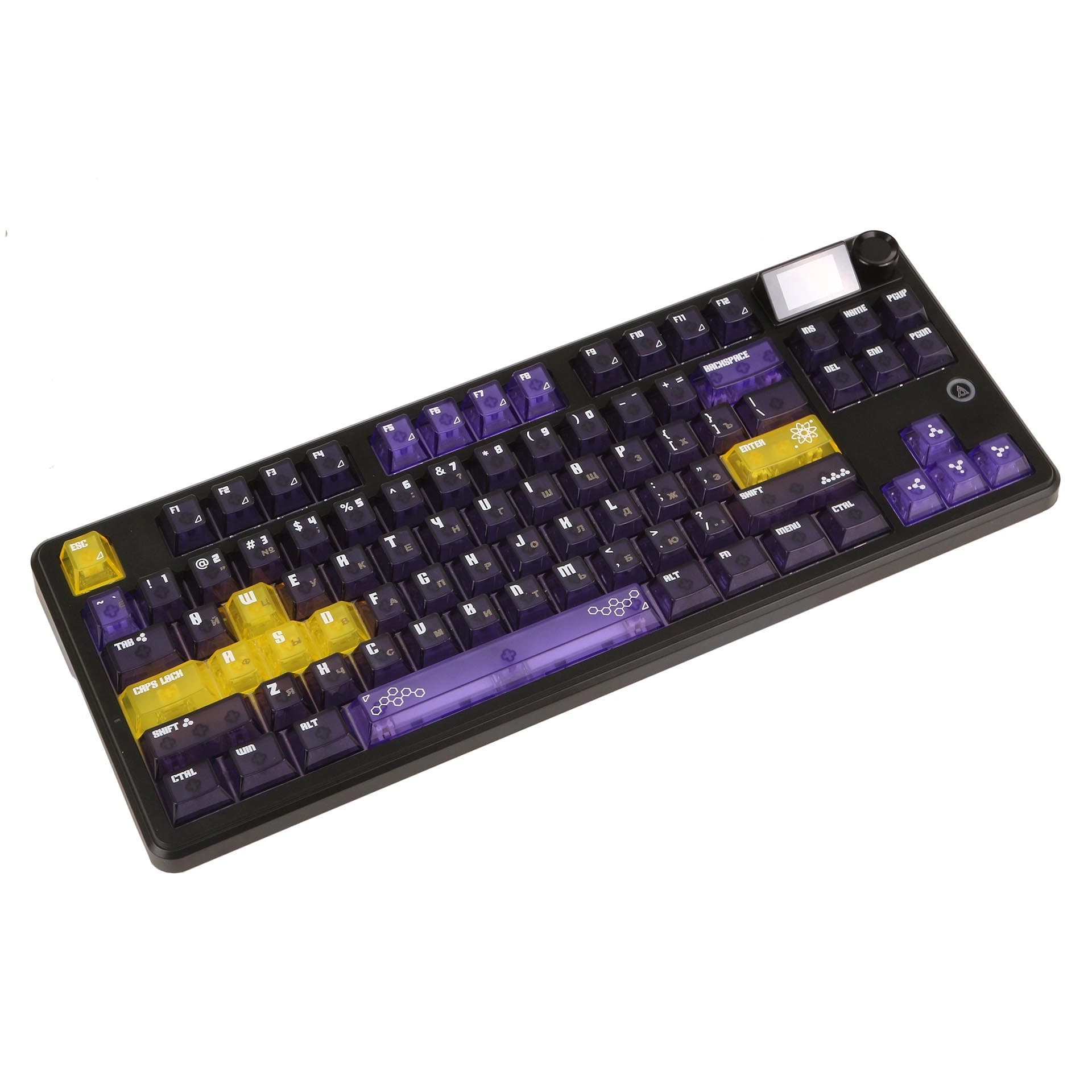 Клавиатура Ajazz MK87 Pro Litchi Switch Purple