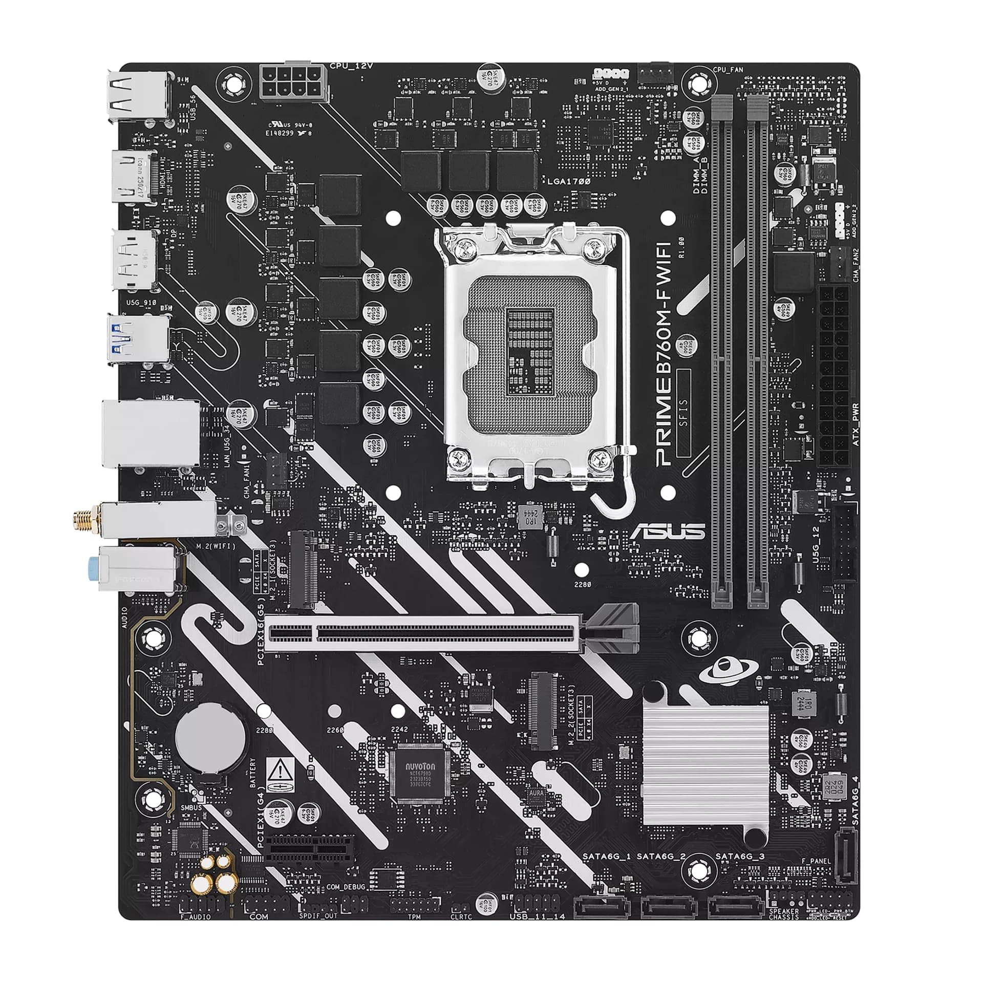 Материнская плата ASUS Prime B760M-F WiFi, LGA1700