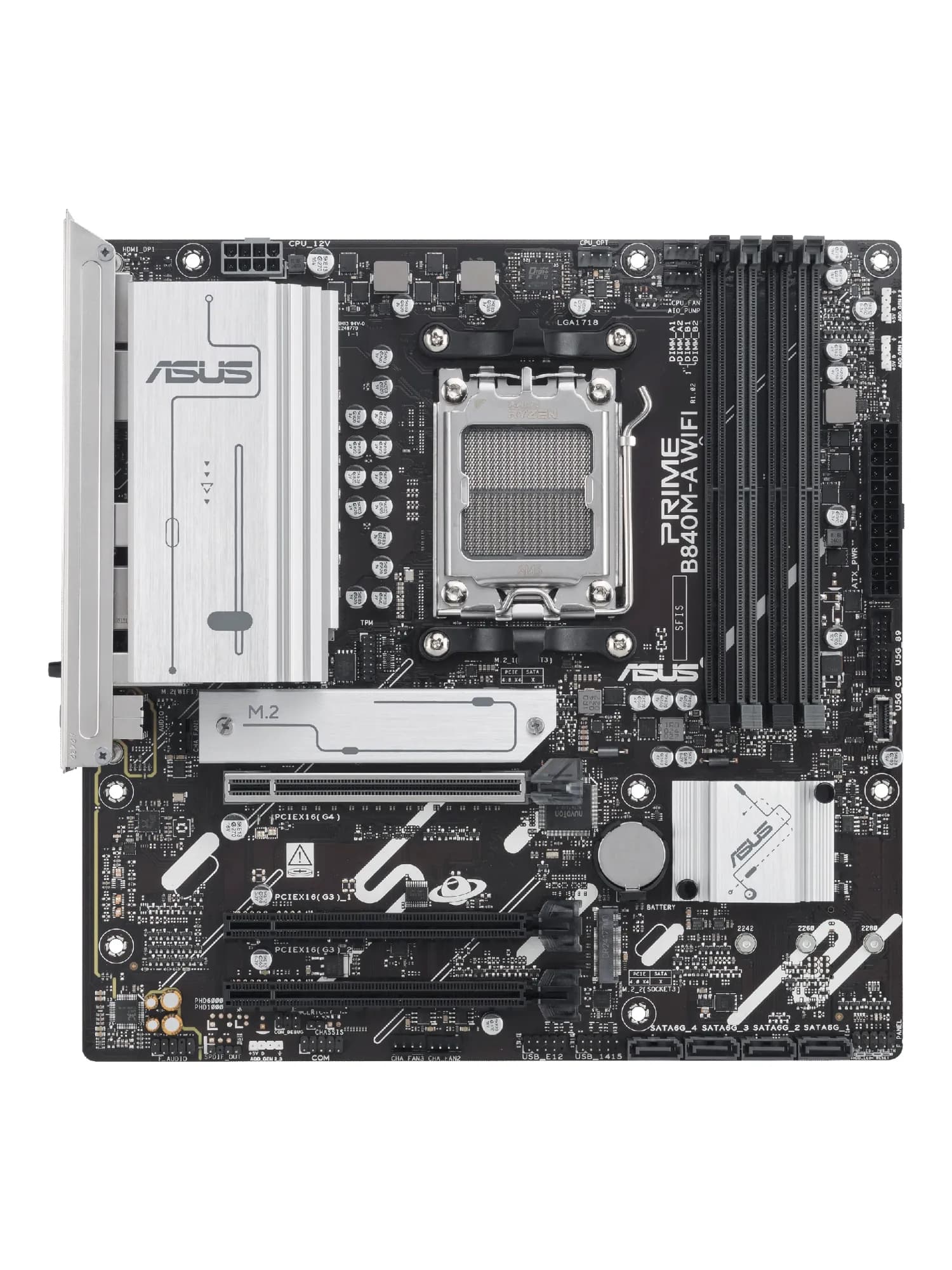 Материнская плата ASUS Prime B840M-A WIFI, AM5