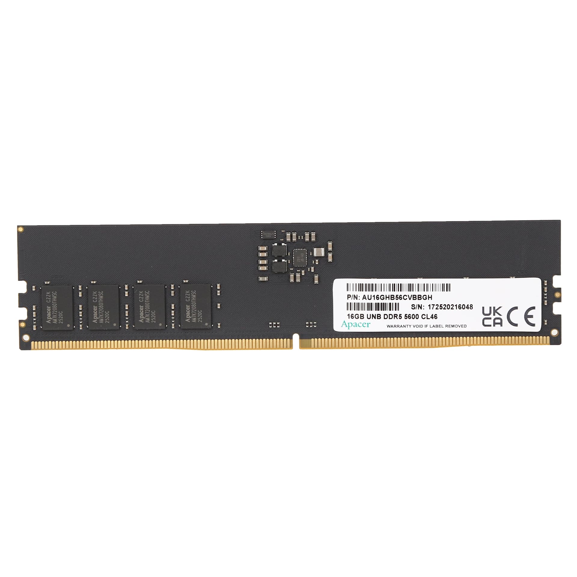 Модуль памяти Apacer FL.16G2C.PKH 16GB DDR5 5600MHz