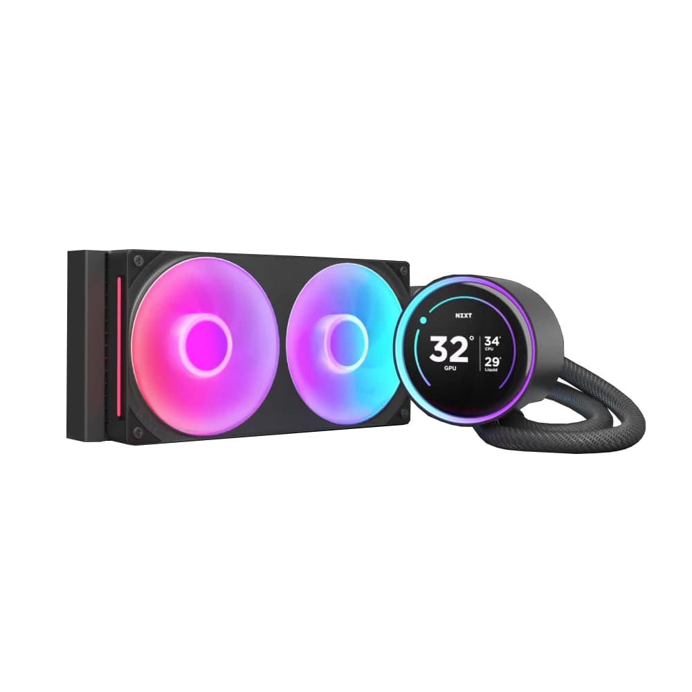 Кулер с водяным охлаждением NZXT Kraken Elite 240 RGB V2 RL-KR24E-B2 Black