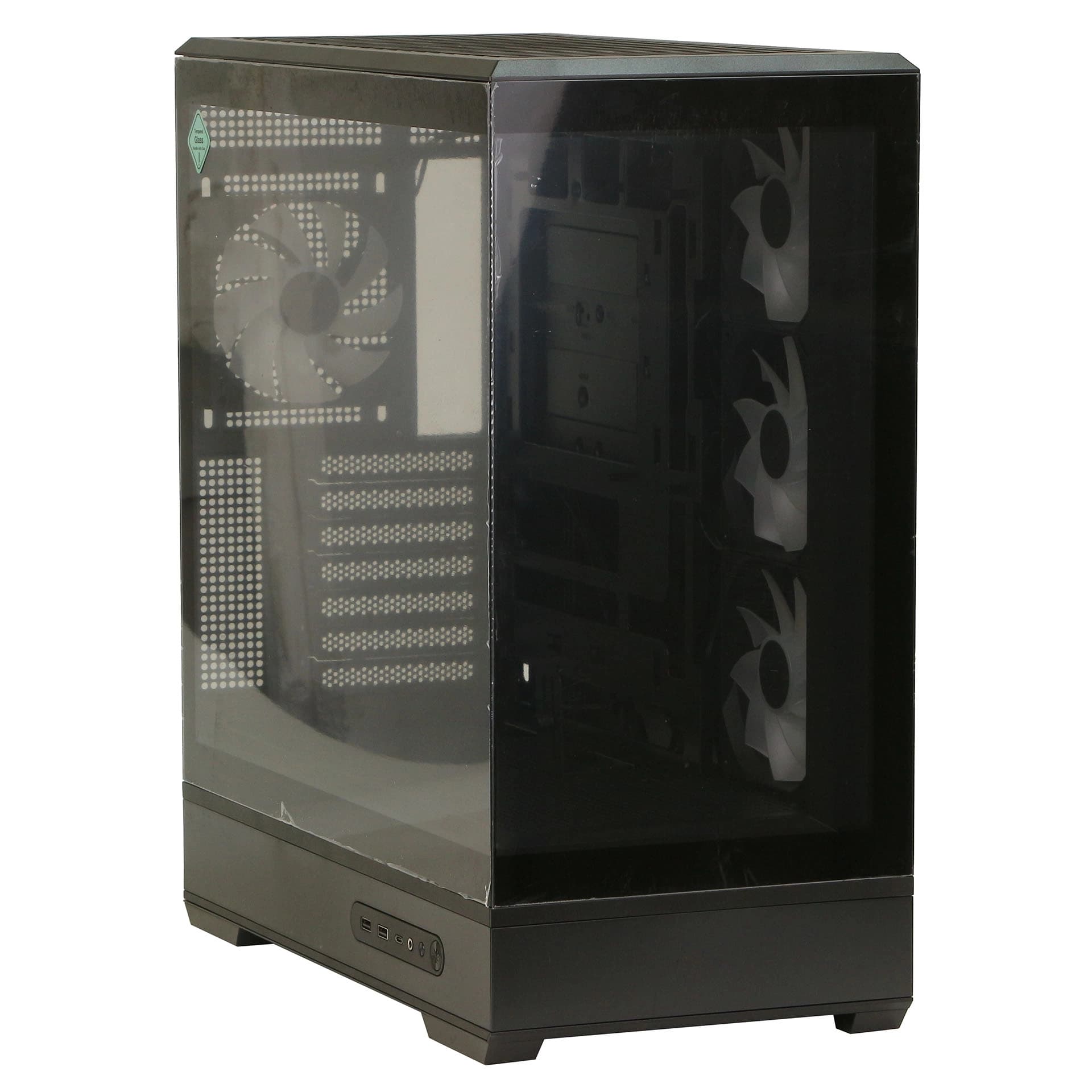 Корпус AeroCool P500B Digi, Black
