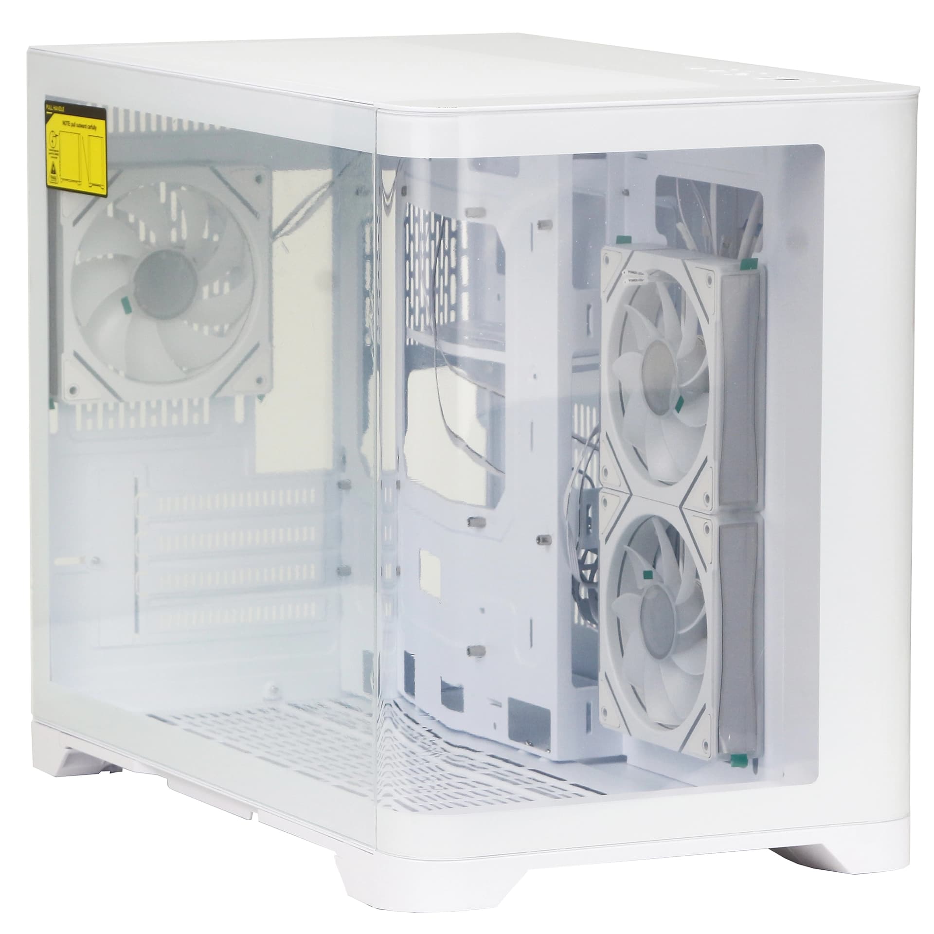 Компьютерный корпус 1STPLAYER UV6 WHITE без Б/П