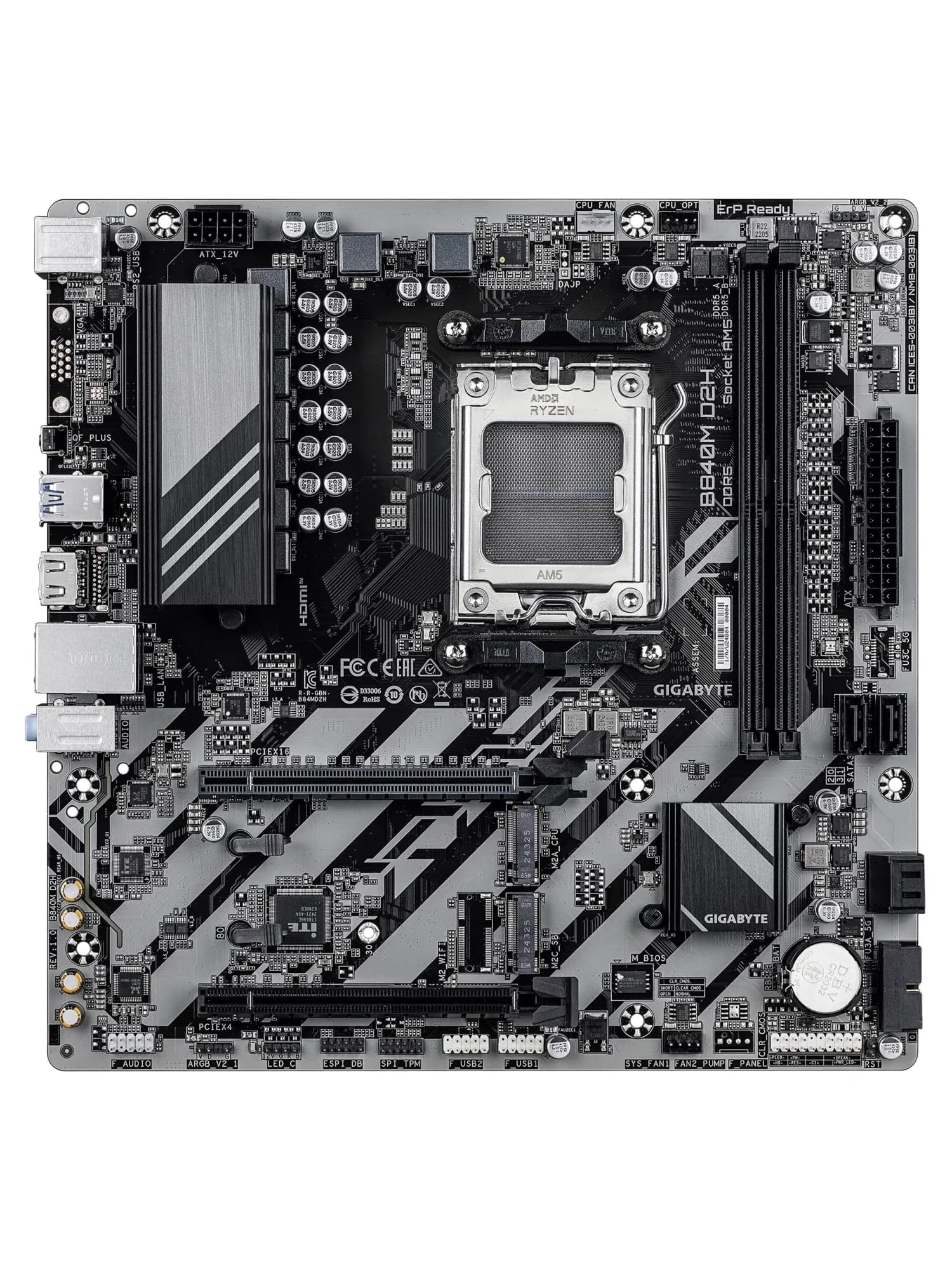 Материнская плата Gigabyte B840M D2H