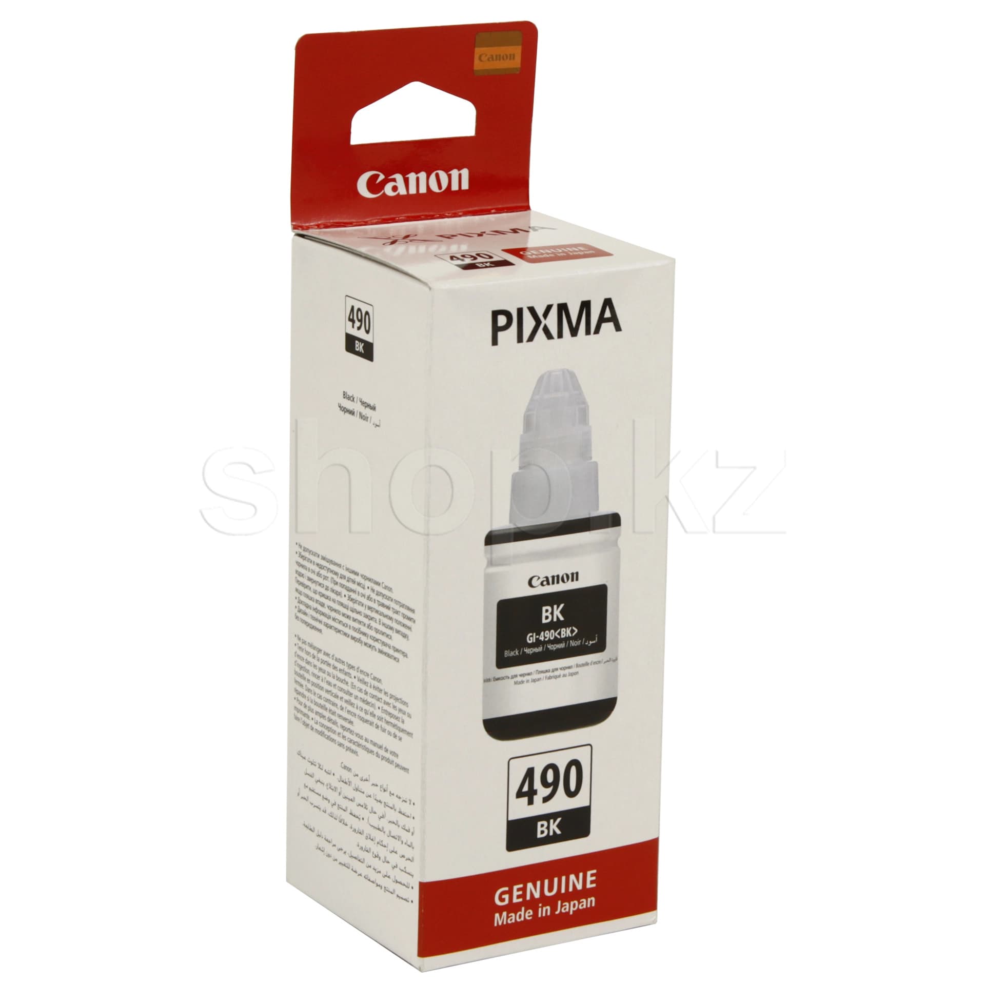 Чернила Canon GI-490 B, Black