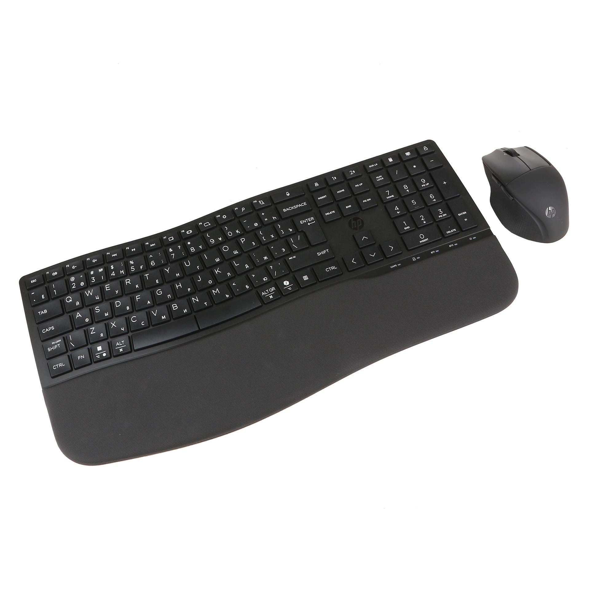 Клавиатура HP 680 Comfort, Black, USB + мышь