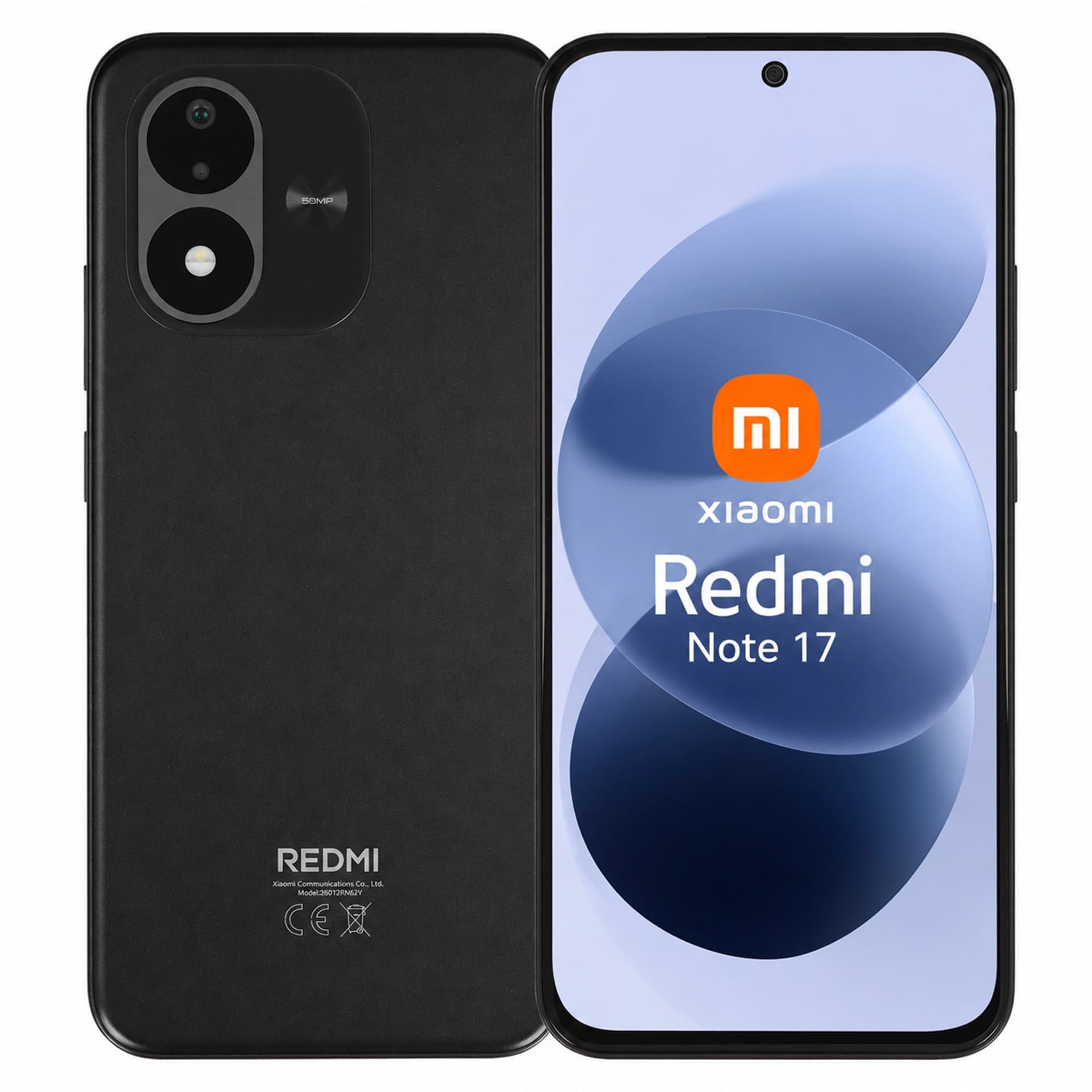 Смартфон Redmi Note 17, 8 GB, 256 GB, Black (26012RN62Y)