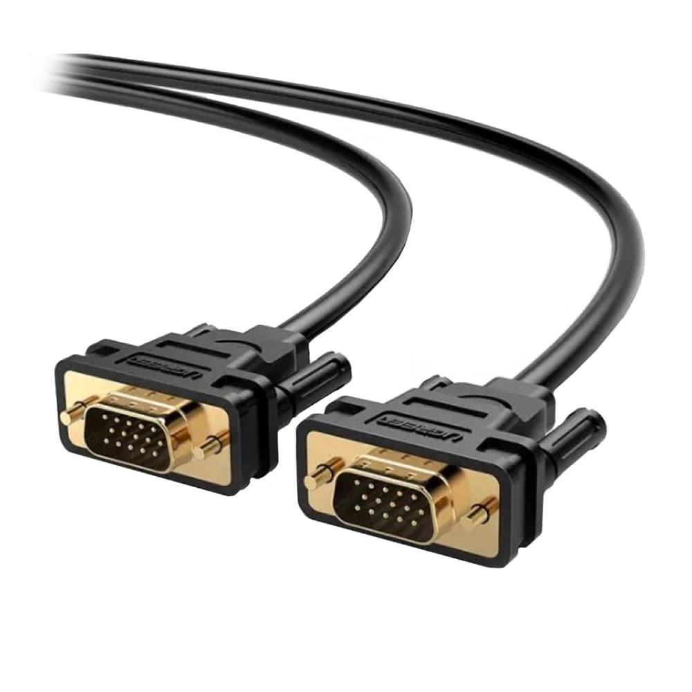 Кабель VGA 15M/15M, экранированный, Ugreen VG101, 3m