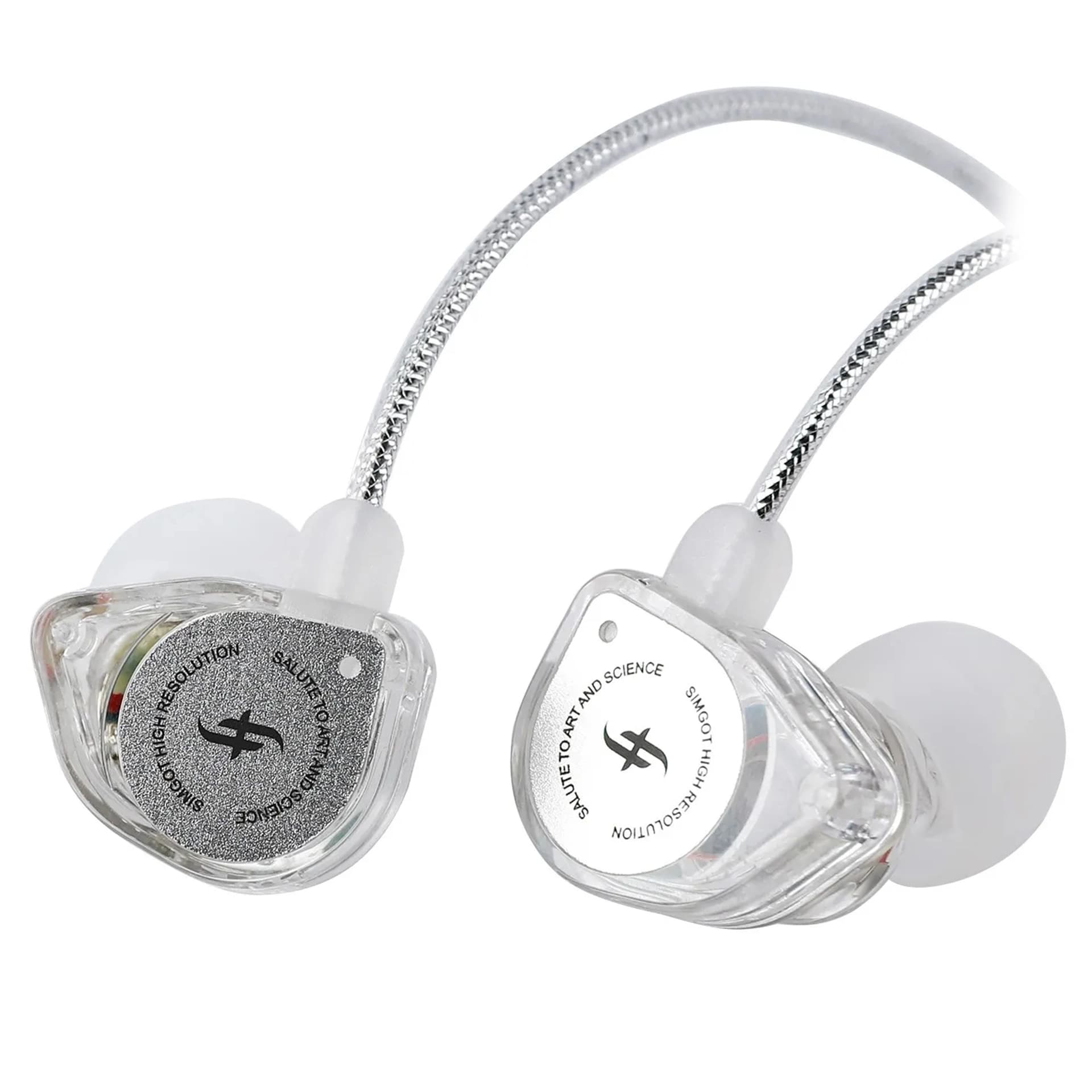 Гарнитура Simgot EW100 with mic, Clear