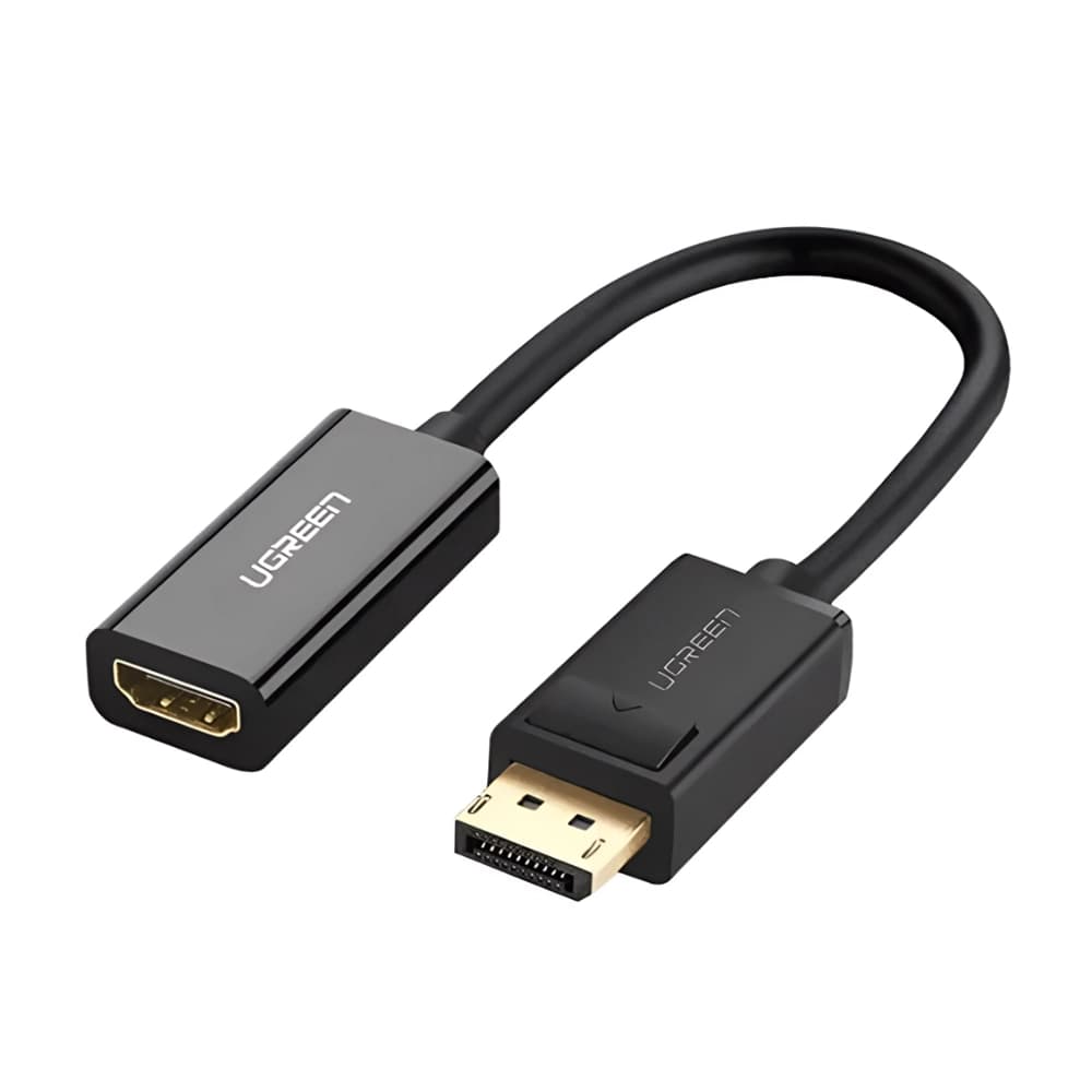 Переходник DisplayPort - HDMI Ugreen MM137 (40362), Black, BOX