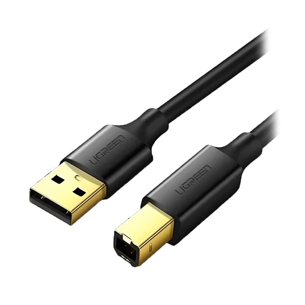 Кабель USB 2.0 Type A-B Ugreen US135, 1.5m, RTL — фото 1