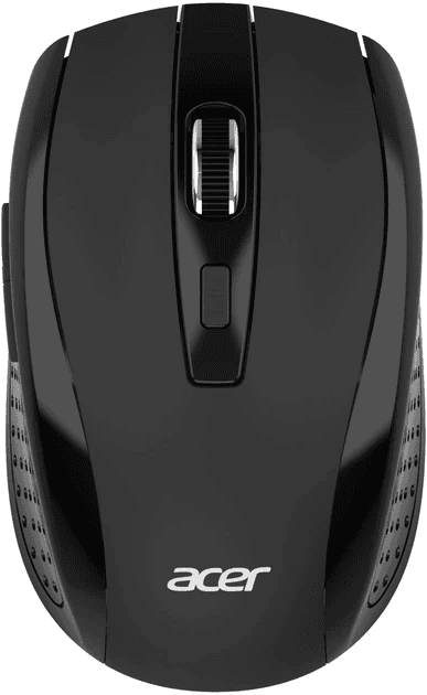 Беспроводной оптический манипулятор Acer Wireless mouse MX202, Black