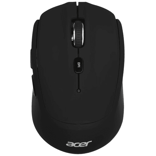Мышь Acer OMR040 черный оптич. 1600dpi беспров. USB 6but (ZL.MCEEE.00A)