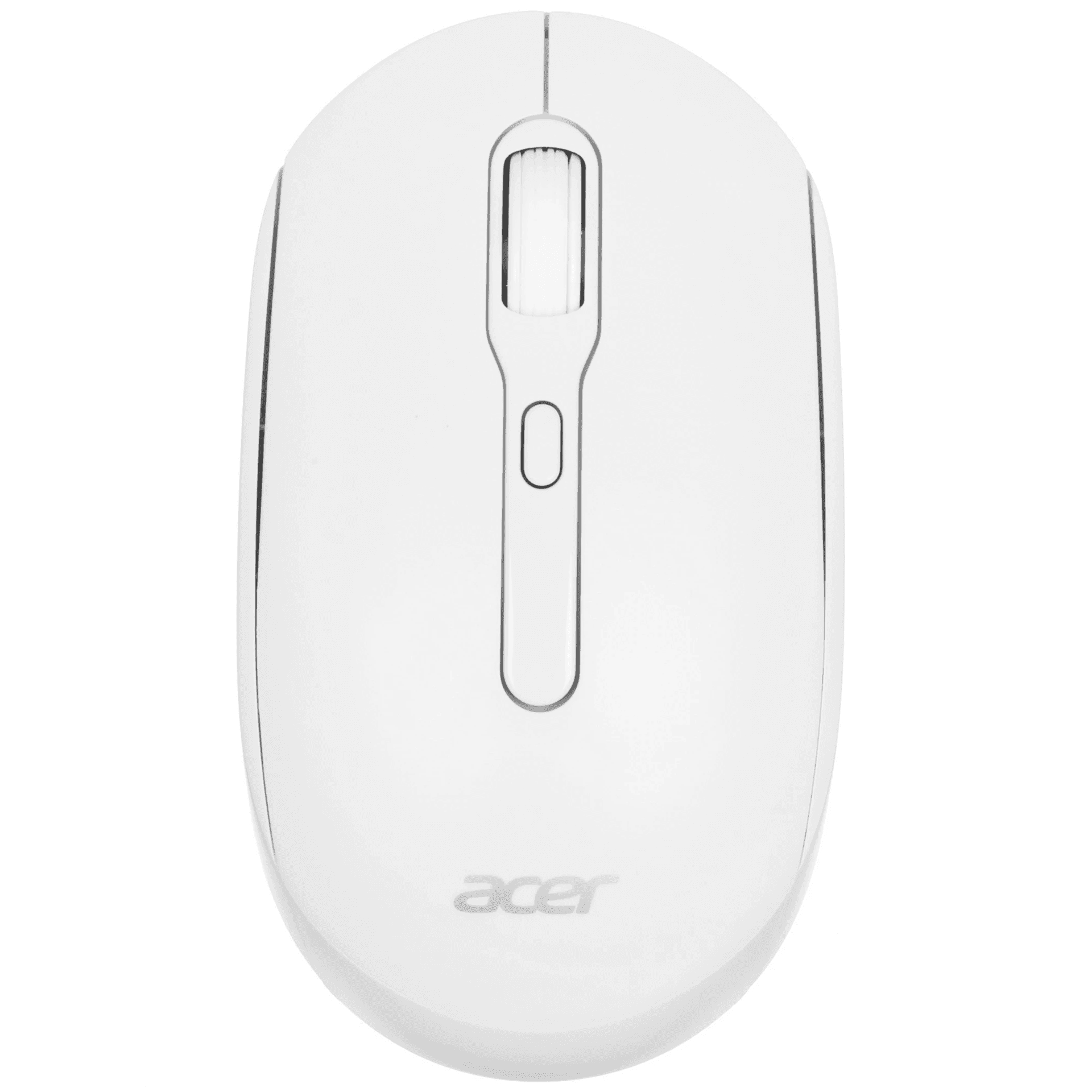 Мышь Acer OMR308 белый оптич. 1600dpi беспров. BT/Radio USB 4but (ZL.MCECC.023)