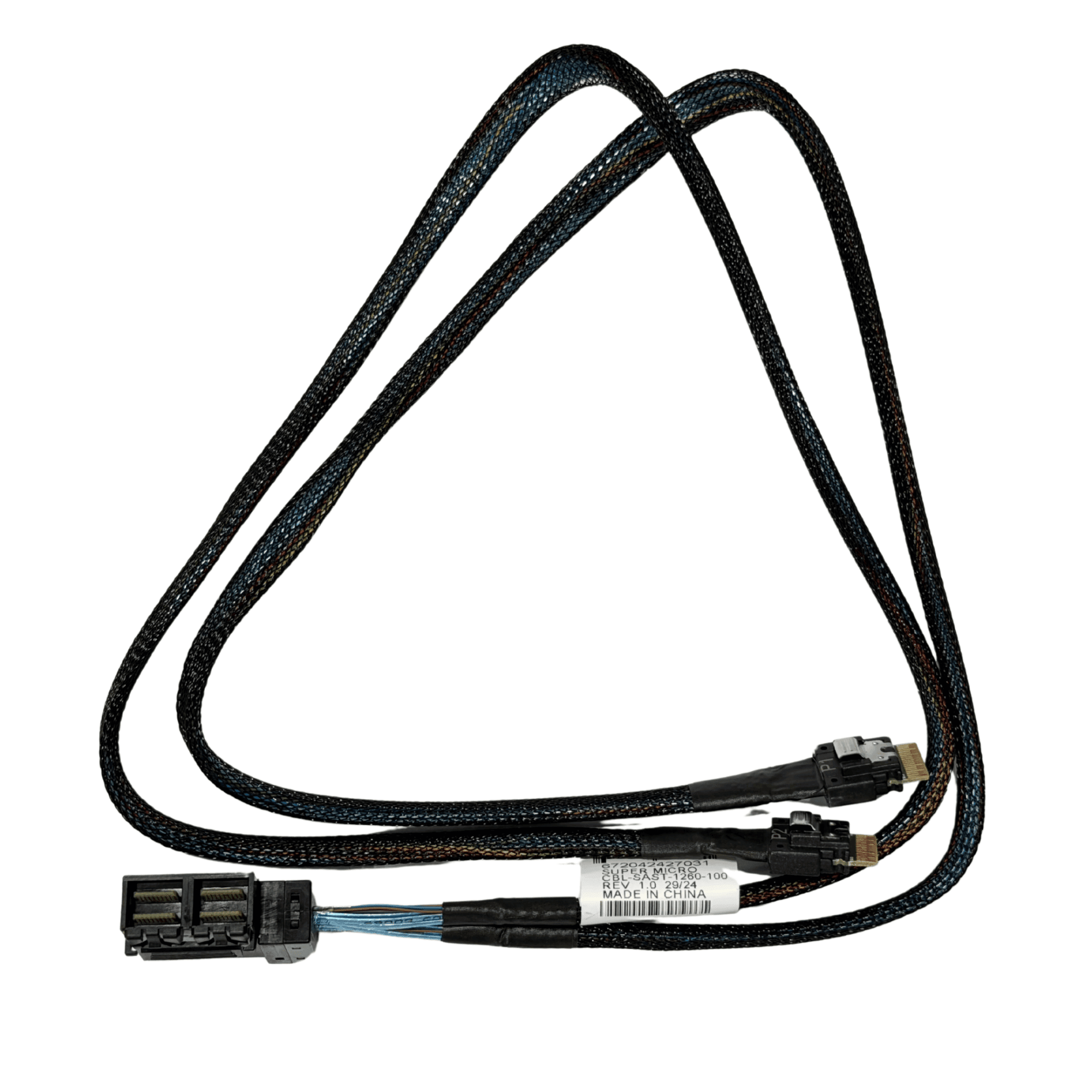 Cable MiniSAS HD x8(LE) to 2 Slimline x4(STR) / Altos BrainSphere all models