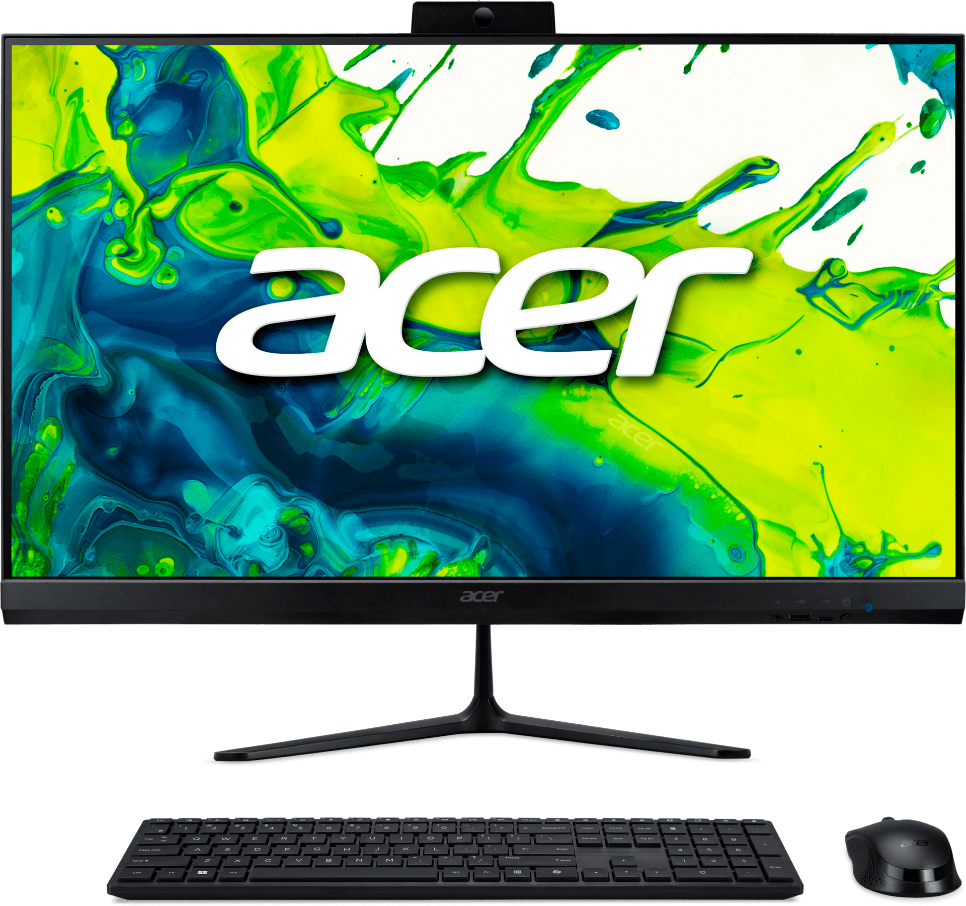 Моноблок Acer Aspire C24-2G  / Intel N150 / 16 ГБ DDR4 3200 / 512 ГБ / 23.8" FullHD 120 Гц / 2MP