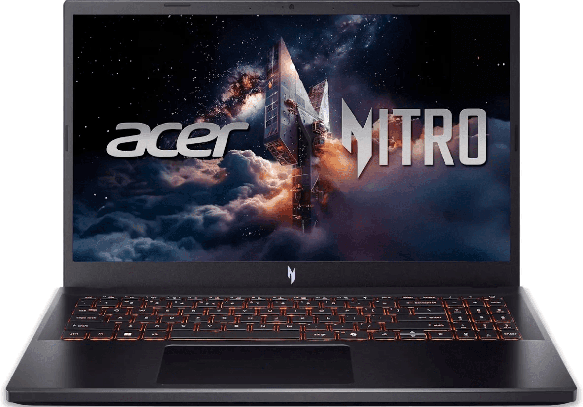 Ноутбук Acer ANV15-52 / 15.6" FHD IPS 165Hz / Intel® Core™ 5 processor 210H / NVIDIA® GeForce RTX™ 4