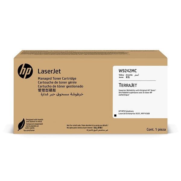Картридж HP Europe W9242MC Yellow Mngd LaserJet Toner Cartridge (W9242MC)