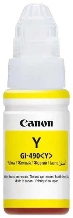 Чернила Canon INK GI-490 Yellow