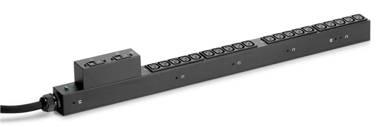 Блок распределения питания HPE G2 Basic 3.6kVA/IEC C20 Detachable 16A/100-240V Outlets (20) C13 (2) C19 (P9Q38A)