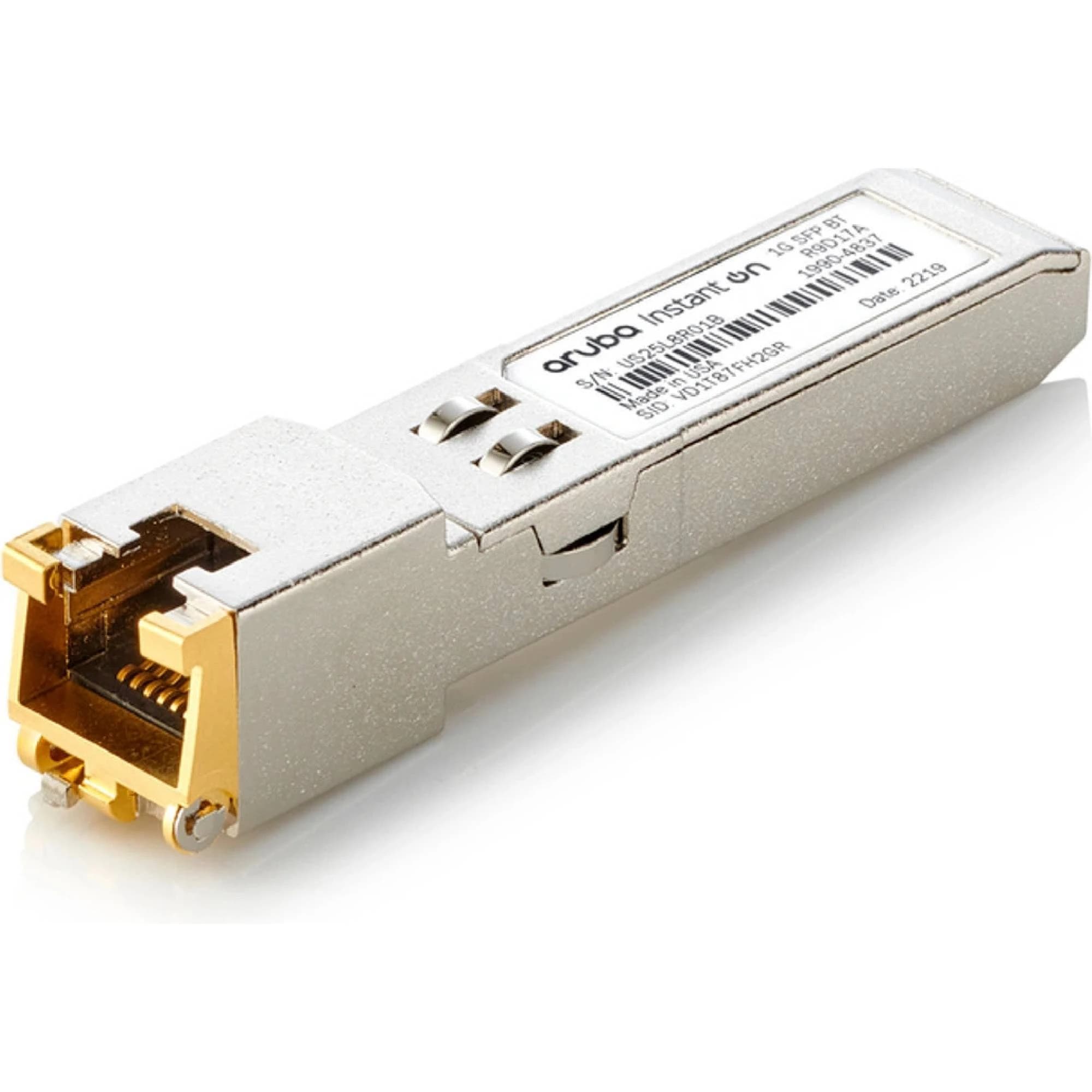 Трансивер HPE Networking Instant On 1G SFP RJ45 100m Cat5e Transceiver (R9D17B)