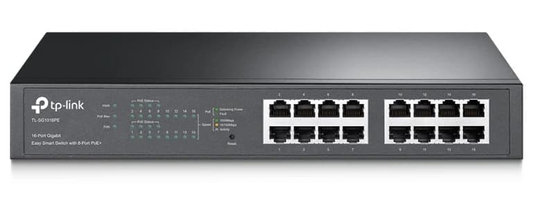 Коммутатор TP-Link TL-SG1016PE PoE+