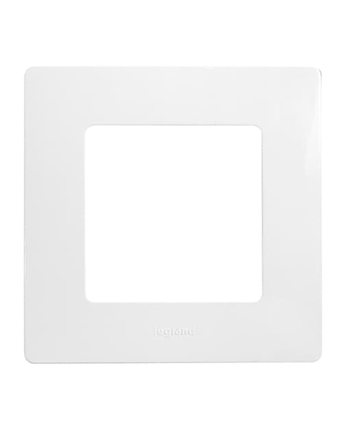 Legrand 672501 Рамка 1п БЕЛ ETIKA