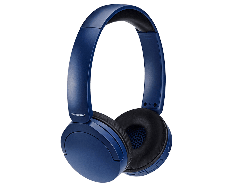 Беспроводные накладные наушники Panasonic RB-HF630BG-A синий