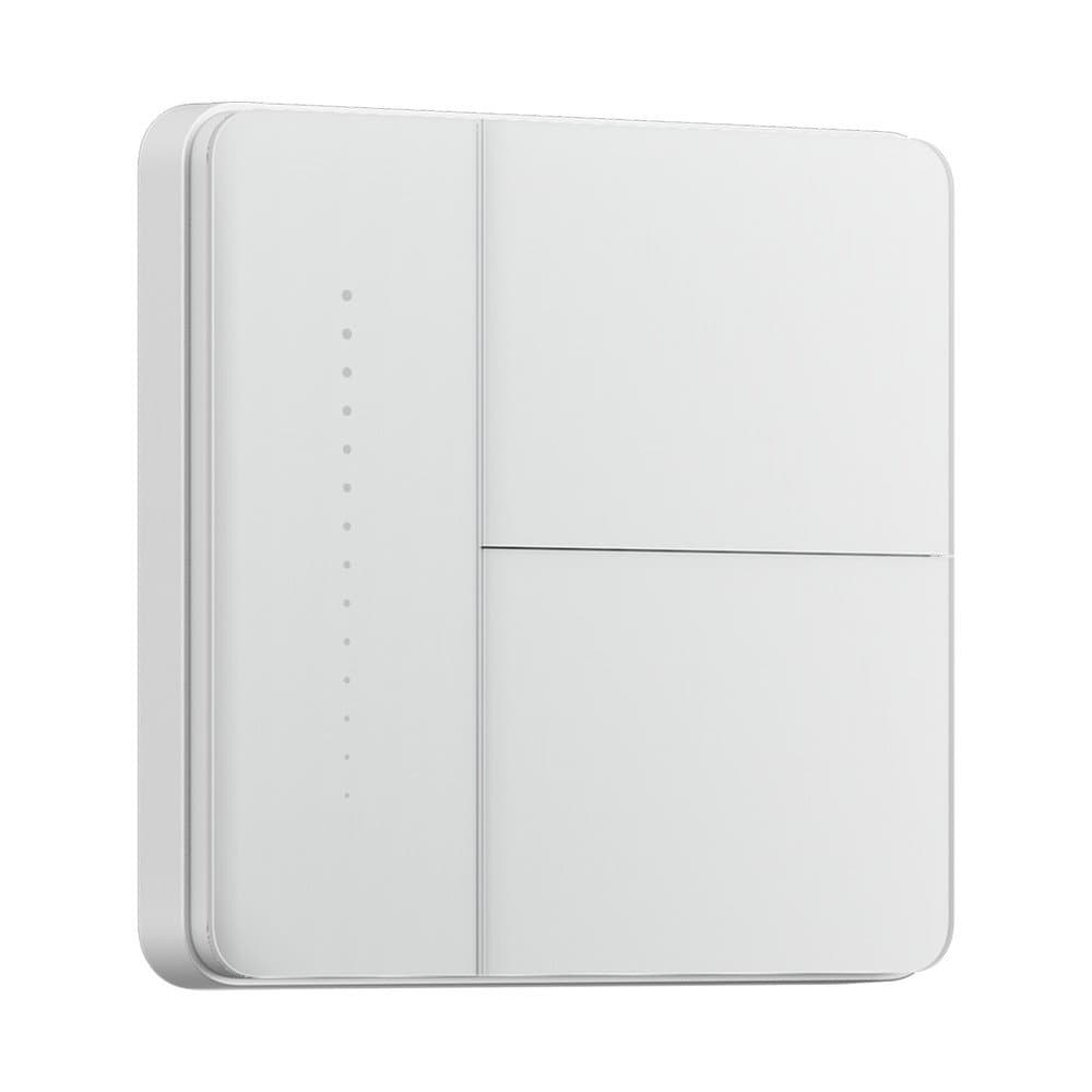 Умный настенный выключатель двухклавишный Aqara Z1 Pro white