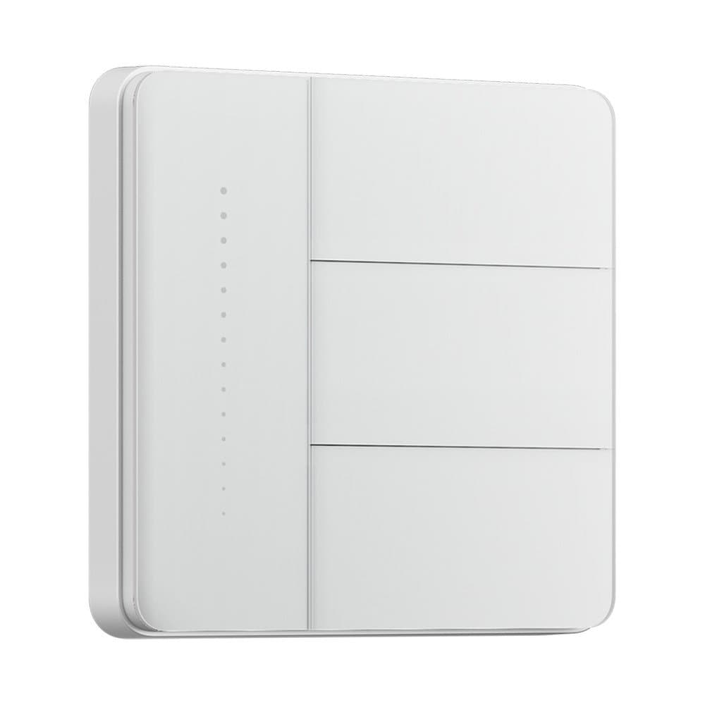 Умный настенный выключатель трехклавишный Aqara Z1 Pro white