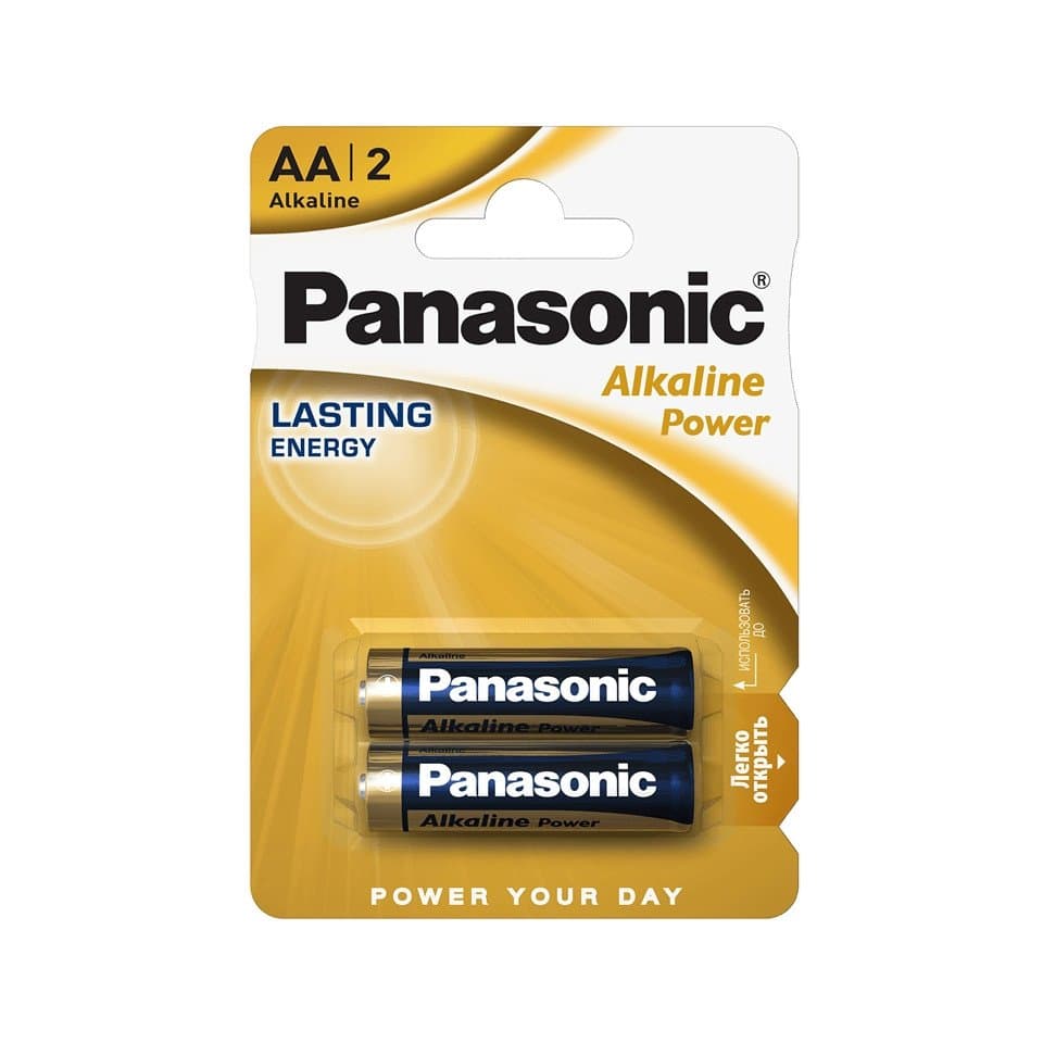 Батарейка щелочная PANASONIC Alkaline Power АА/2B