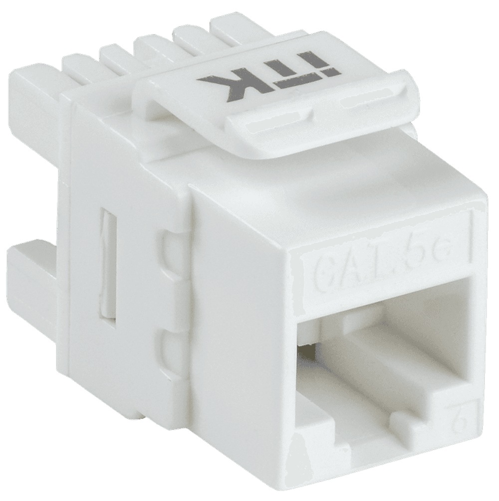 ITK CS1-1C5EU-12 Модуль Keystone Jack кат. 5E UTP 110 IDC 180 град.