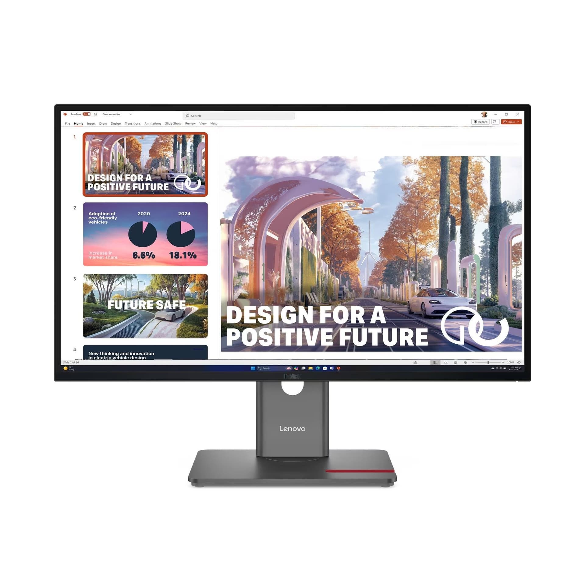 Монитор Lenovo P27QD-40(C25270QP0) 27 Monitor-HDMI CAM