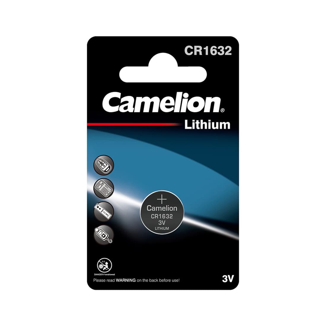 Батарейка CAMELION Lithium CR1632-BP1