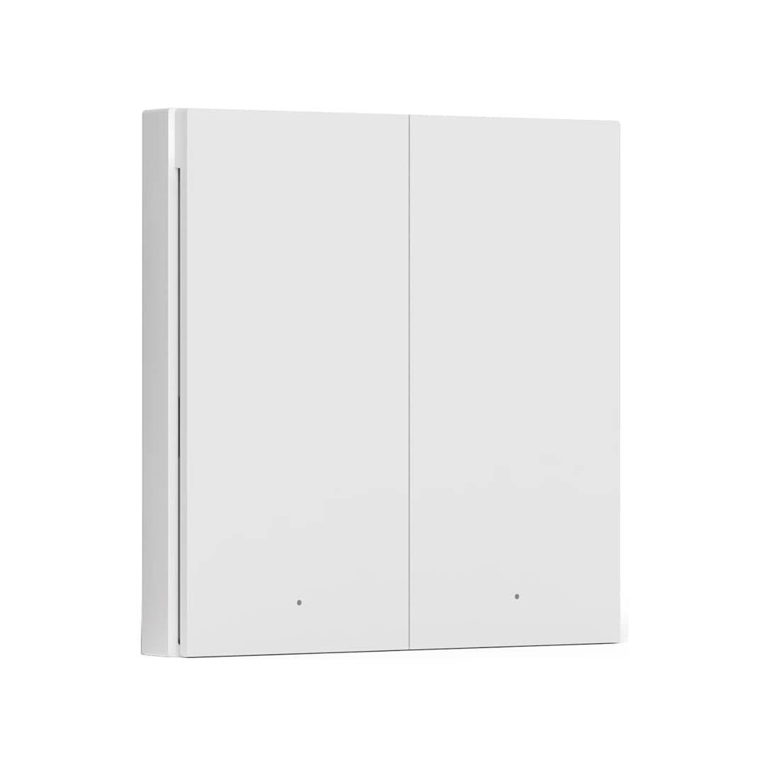 Настенный беспроводной выключатель двухклавишный Aqara Wireless Remote Switch H1(Double Rocker)