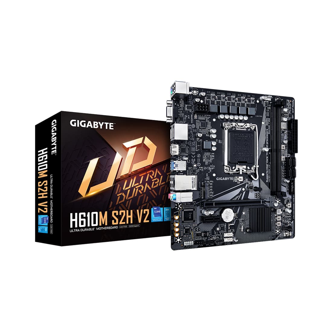 Материнская плата Gigabyte H610M S2H V2