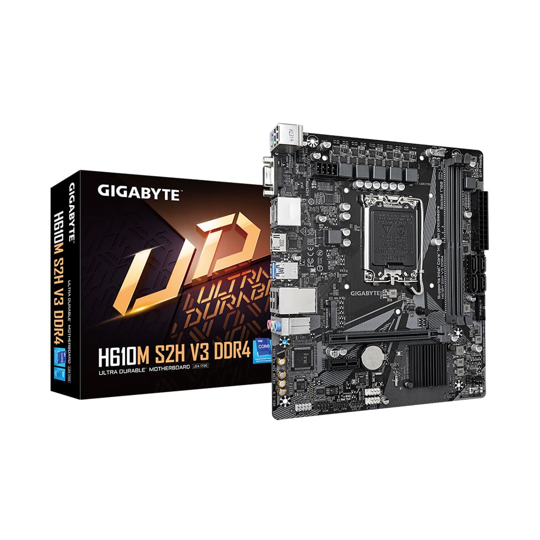 Материнская плата Gigabyte H610M S2H V3 DDR4
