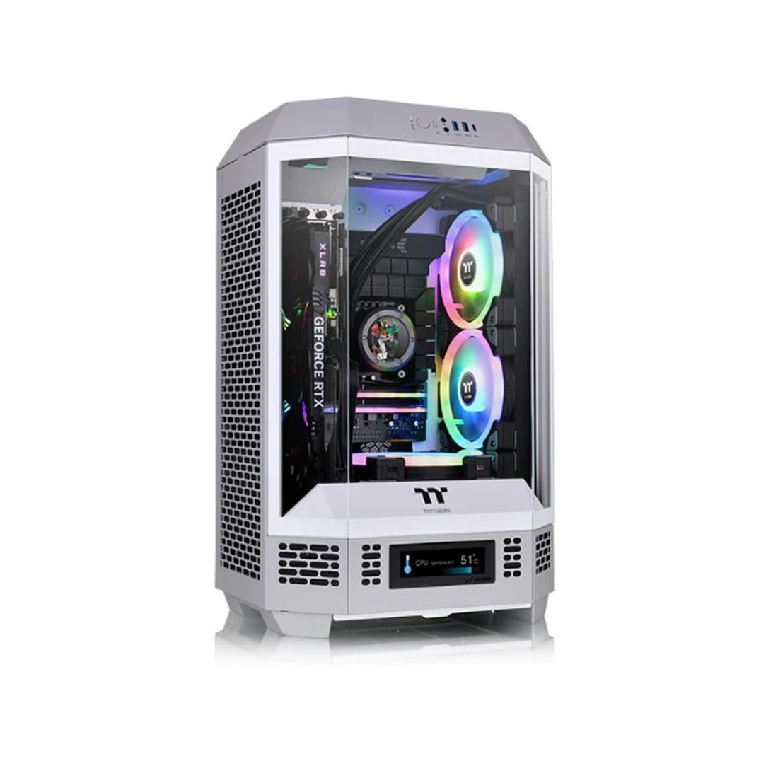 Компьютерный корпус Thermaltake The Tower 300 Black без Б/П