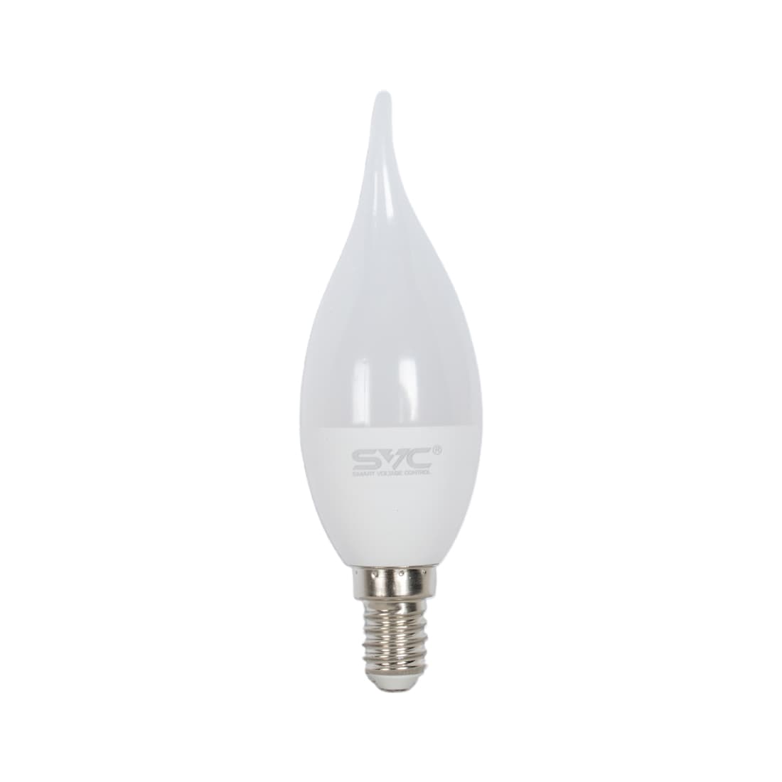 Лампа светодиодная SVC LED CB35-7W-E14-3000K Свеча на ветру Тёплый