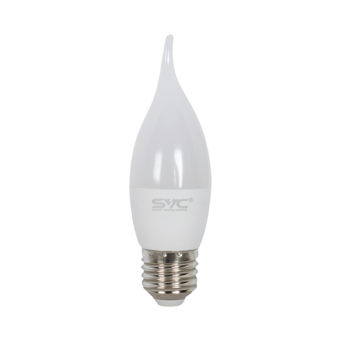 Лампа светодиодная SVC LED CB35-7W-E27-3000K Свеча на ветру Тёплый