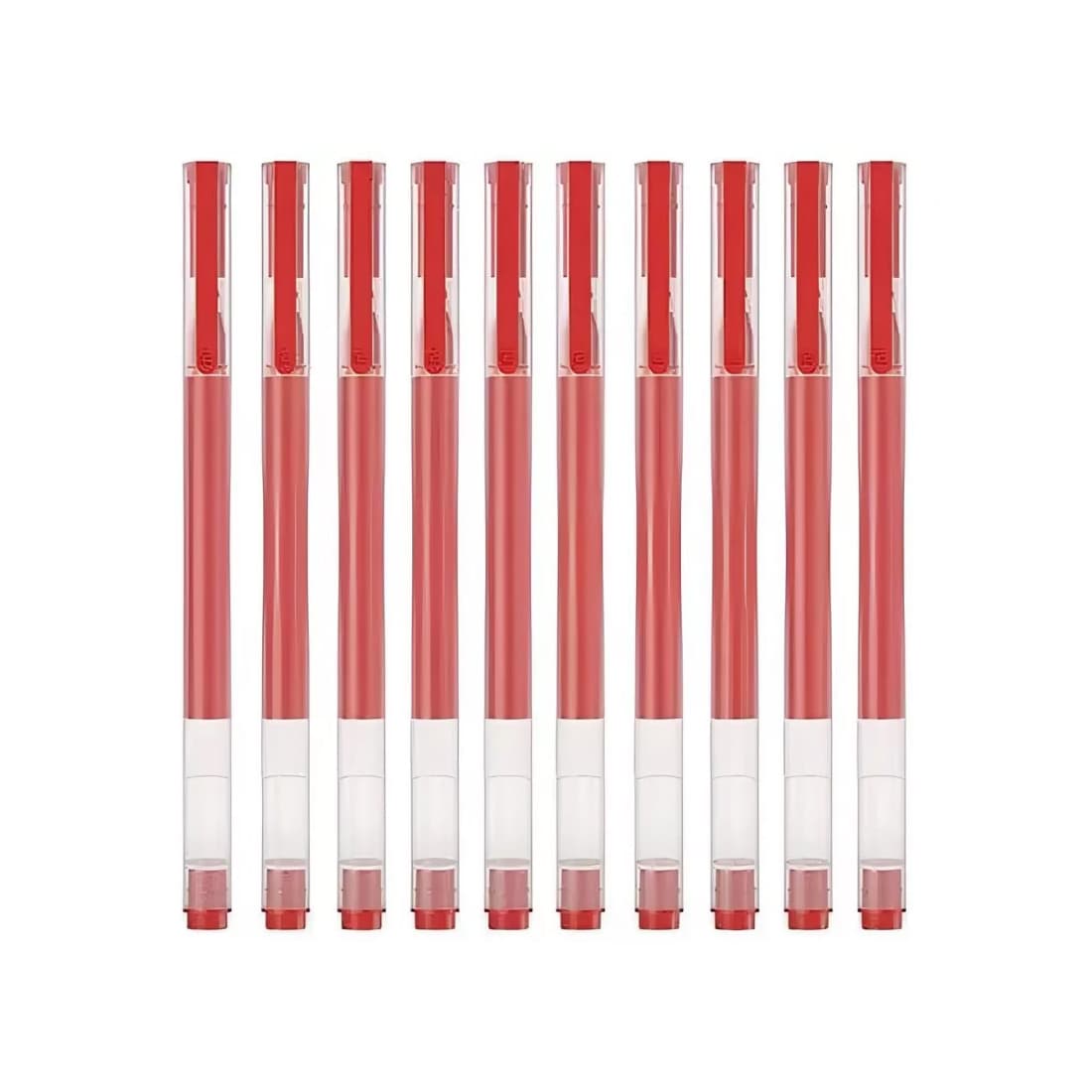 Гелевая ручка Xiaomi High-capacity Gel Pen (10-pack) Red